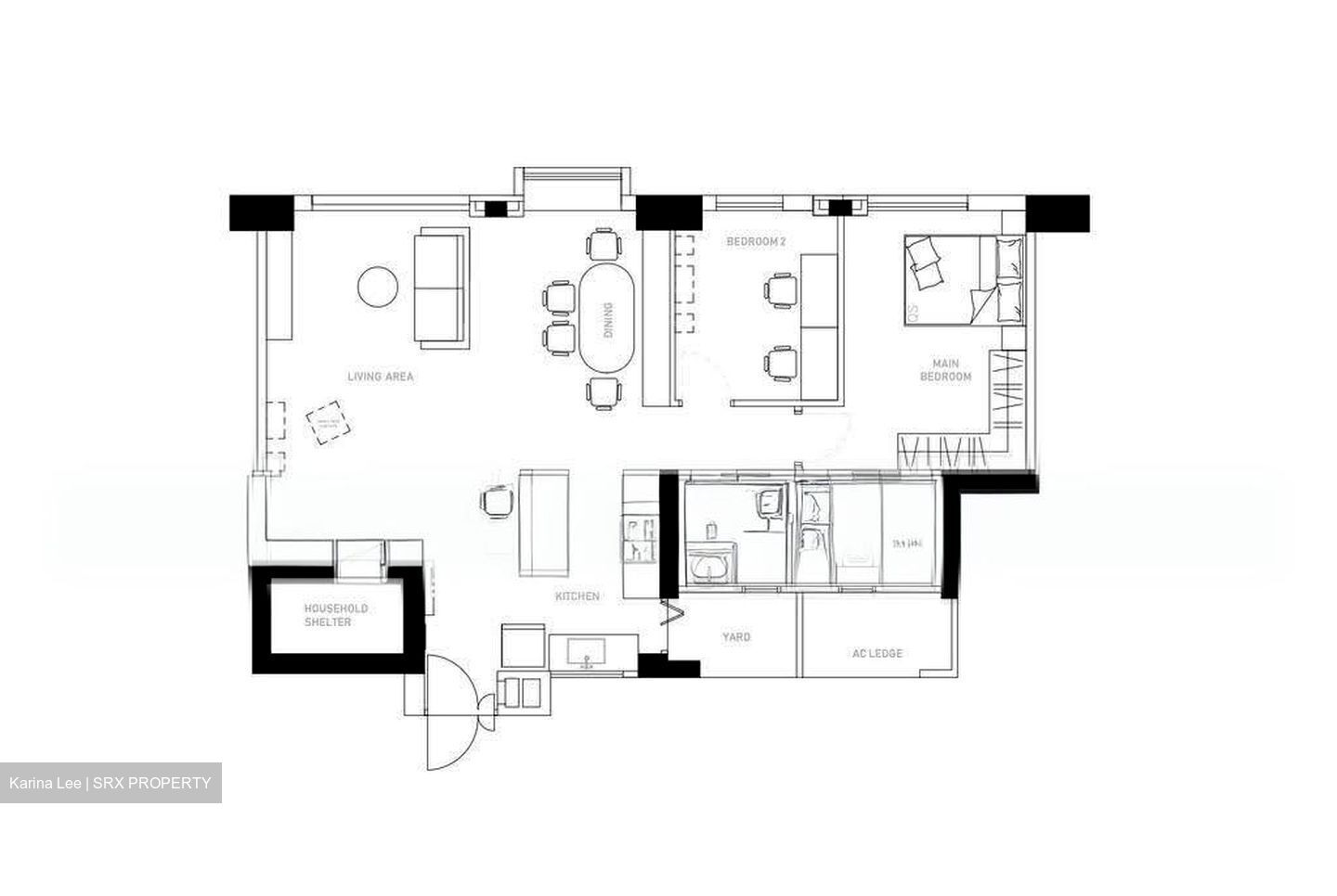 Blk 1G The Pinnacle@Duxton (Bukit Merah), HDB 4 Rooms #614429351